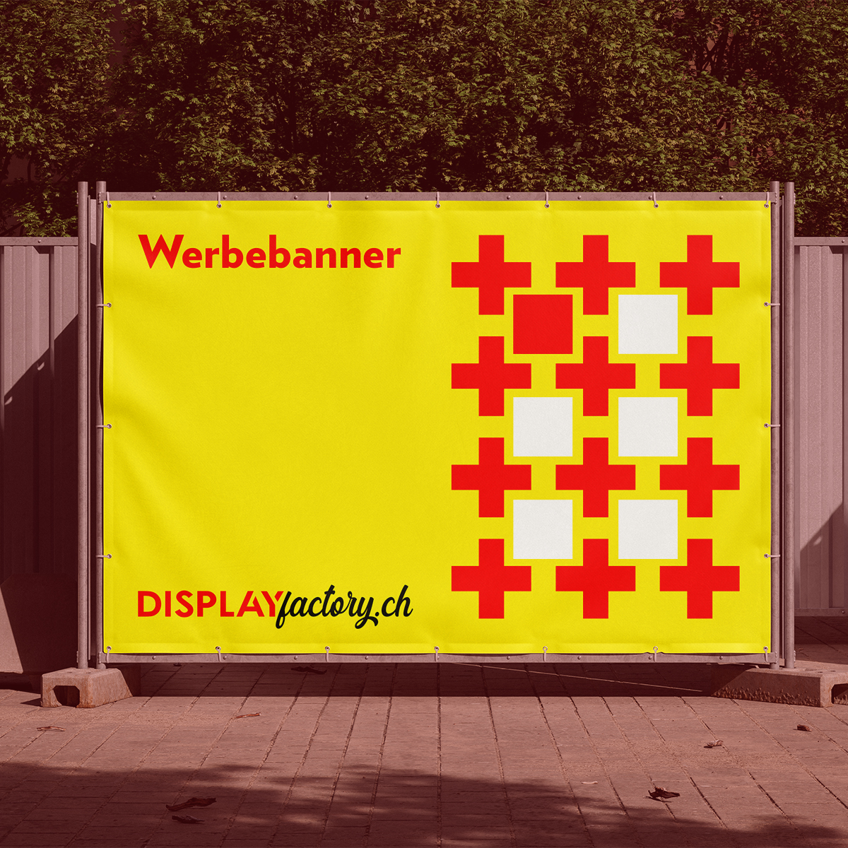 Blachen für Bauzäune